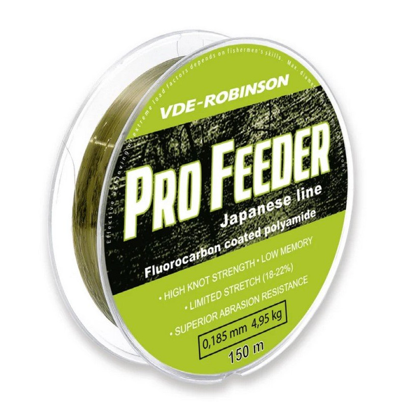 Vde-Robinson Żyłka Pro Feeder 0,185mm / 230m Vde-Robinson Żyłka Pro Feeder 0,185mm / 230m