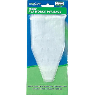 Worek Pva Jaxon KONICZNY ZE SZNURKIEM I OTWORAMI 100/125MM LC-PVA041