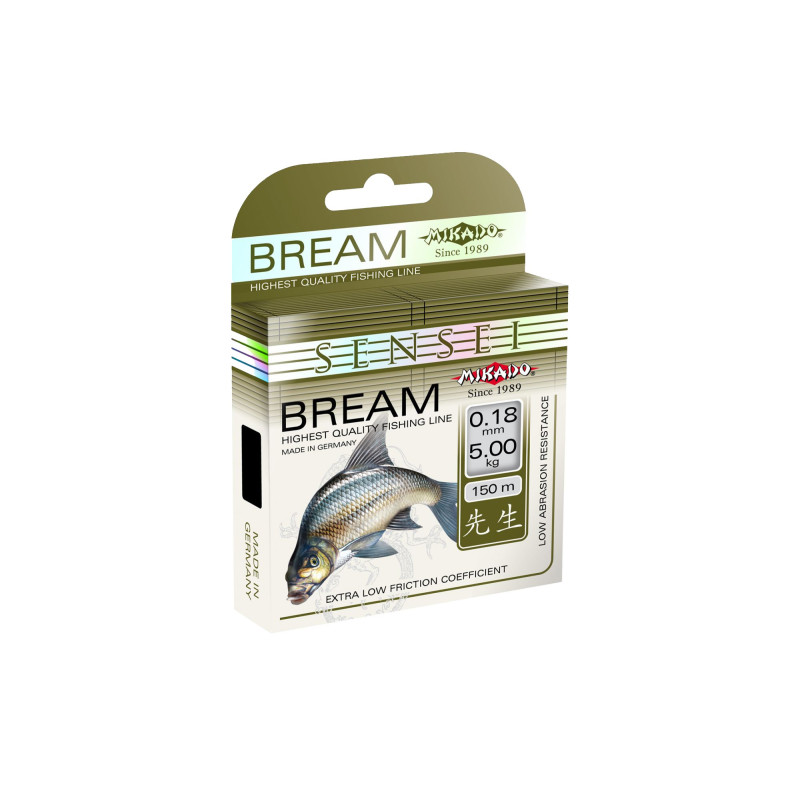 Żyłka Mikado Sensei BREAM 0.16/150M ZLE-016 Żyłka Mikado Sensei BREAM 0.16/150M ZLE-016