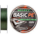 Select Basic PE 150m (ciemnozielony) 0.14mm 15lb/6.8kg Select Basic PE 150m (ciemnozielony) 0.14mm 15lb/6.8kg