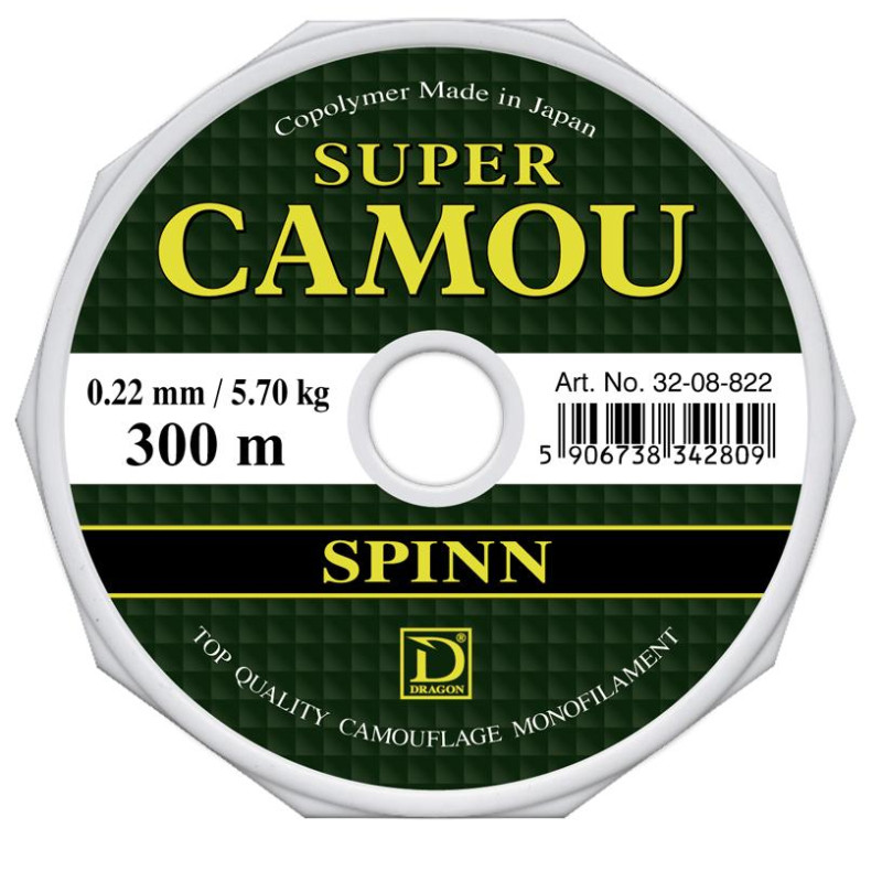 Żyłka Dragon Super CAMOU SPINN 0,35/150M