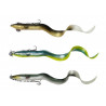 SG LB Real Eel 20cm 27g Green Yellow Glitter