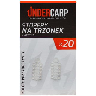 UnderCarp STOPERY na trzonek haczyka-przezroczysty
