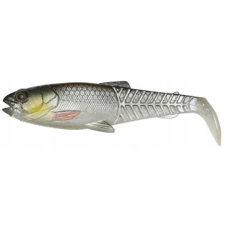 SG CRAFT CANNIBAL PADDLETAIL 6.5CM 4G GREEN SILVER UV 50PCS BUL