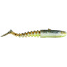 SG GOBSTER SHAD BULK 11.5CM 16G GREEN PEARL YELLOW 40PCS