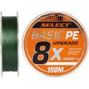 Select Basic PE 8x 150m (ciemnozielony) Nr 0.8/0.12mm 14lb/6kg Select Basic PE 8x 150m (ciemnozielony) Nr 0.8/0.12mm 14lb/6kg