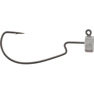 Westin OFFSET NED JIG HEAD Nr2/0 10.5G BLACK NICKEL 3PCS LEAD