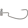 Westin OFFSET NED JIG HEAD Nr1/0 10.5G BLACK NICKEL 3PCS LEAD