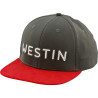 SMOOTH VIKING CAP ONE SIZE GREY/RED
