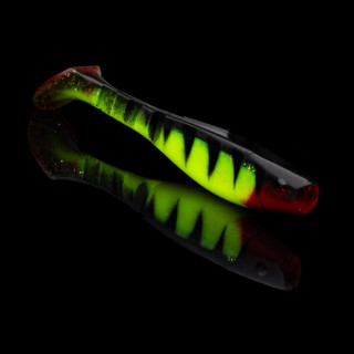 PRZYNĘTA RELAX KOPYTO 8 LIME-GOLD, BLACK GLITTER RED SILK