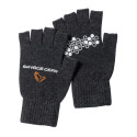 Savage Gear KNITTED HALF FINGER GLOVE M DARK GM Savage Gear KNITTED HALF FINGER GLOVE M DARK GM