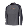SG TOURNAMENT SHIRT 1/2 ZIP L SEDONA GREY