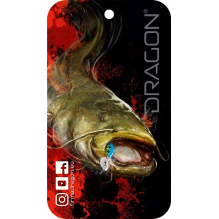 Zawieszka zapachowa DRAGON czarna Sum New Car