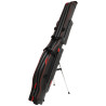 Mikado POKROWIEC NA WĘDKI - WĘDK. 3 KOMOROWY 140cm usztywniany szary
