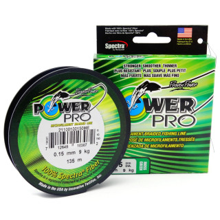 Plecionka Shimano Power PRO 0.15 135M 9KG/20LB MOSS GREEN PPBI13515MG