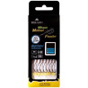 Przypon Method Feeder - Z GUMKĄ - hak z zadziorem nr 8 / plecionka: 0.14mm/10cm - op.8szt.