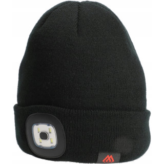 CZAPKA ZIMOWA - LED - BEANIE - CZARNY - op.1szt.