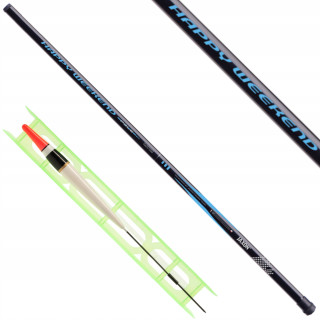 Jaxon Zestaw wędkarski HAPPY WEEKEND POLE 3M+ZESTAW DRABINKA/SPŁAWIK /ŻYŁKA