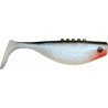 DRAGON V-LURES Fatty 4"/10cm 3pcs./bag PEARL BS/BLACK red