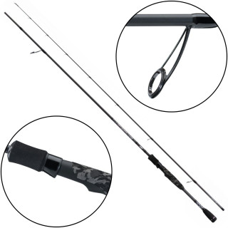 Wędka Jaxon Grey STREAM UNIWERSALNA 2.40M 5-23G WJ-DSD24023