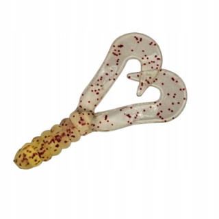 Przynęta M-034(przezroczysty z czerwonym br)