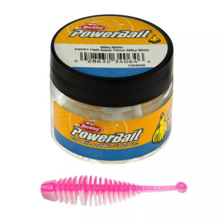 Berkley PowerBait PWRBT PWR Naiad 30mm Pink/White