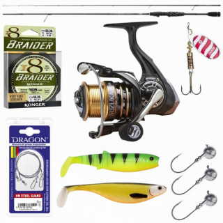 Zestaw spinningowy na szczupaka ACTIVE- dla aktywnych wędkarzy