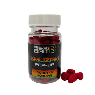 Feeder Bait SMUŻAKI ŚLIMAKI POP-UP 11/8mm F1 - OCHOTKA & KONOPIA 60ml