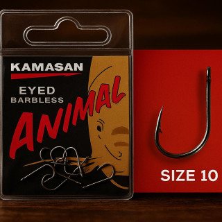 Haczyki Kamasan Animal Eyed roz.10