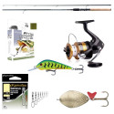 Zestaw spinningowy NA TROĆ START - dla początkujących