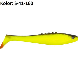 Ripper DRAGON LUNATIC 6"/15cm SUPER YELLOW/BLACK red tail