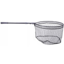 Podbierak składany 170cm 60/50cm gumowana siatka oczko 6x15mm Podbierak składany 170cm 60/50cm gumowana siatka oczko 6x15mm