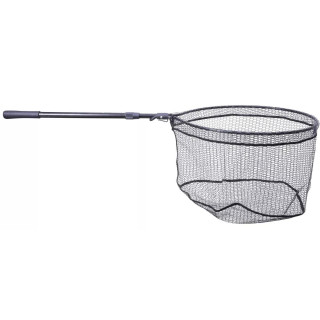 Podbierak składany 170cm 60/50cm gumowana siatka oczko 6x15mm