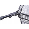 Podbierak składany 170cm 60/50cm gumowana siatka oczko 6x15mm
