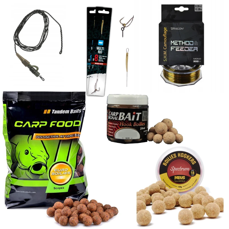 Zestaw kulek na karpia Tandem Baits ACTIVE dla aktywnych wędkarzy