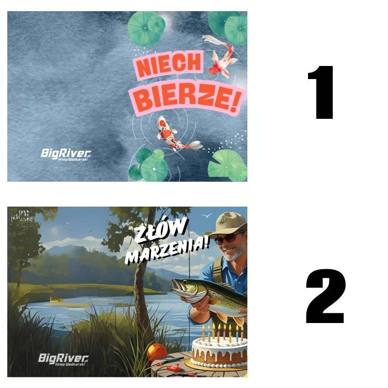 Wybór kartki prezentowejk
