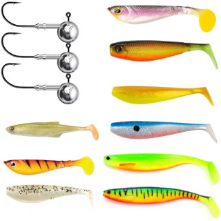 Zestaw przynęt na sandacza...