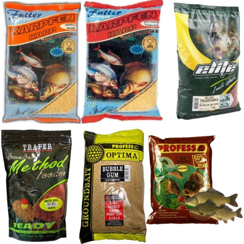 Gotowy Zestaw zanęt na Karpia