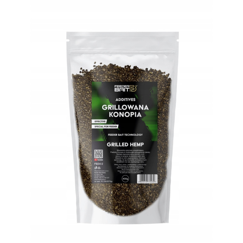 Feeder Bait -DODATEK GRILOWANA KONOPIA 400g