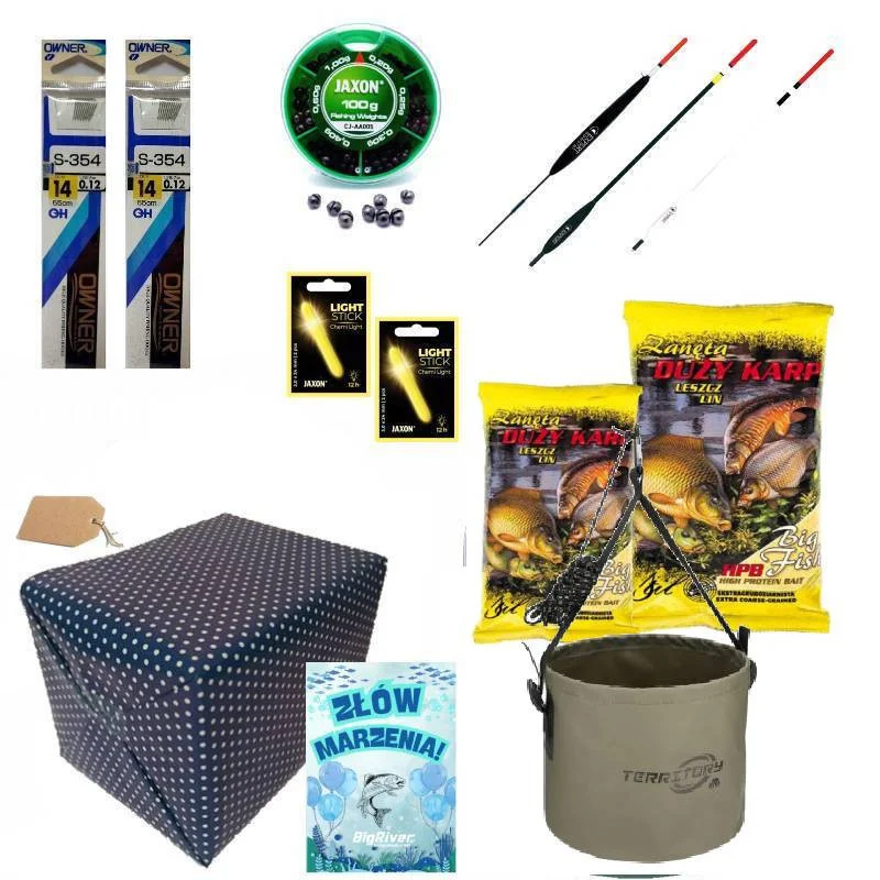 Zestaw prezentowy dla spławikowca