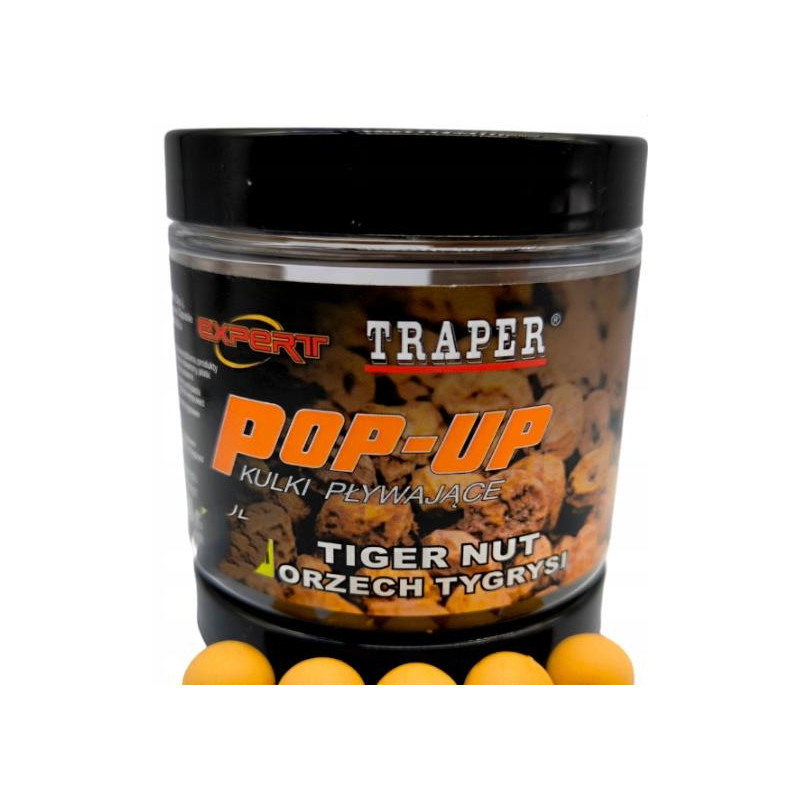 Traper KULKI PŁYWAJĄCE 18mm/50g Orzech Tygrysi new 2024