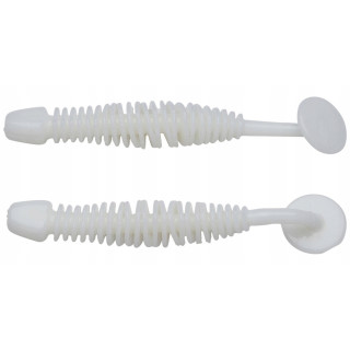 Berkley PowerBait PWRBT PWR Leech 50mmMilky White