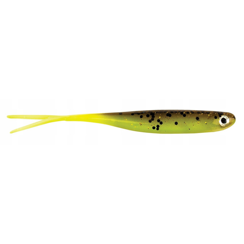Berkley PowerBait Sneakminnow Brown/Chartreuse 3in
