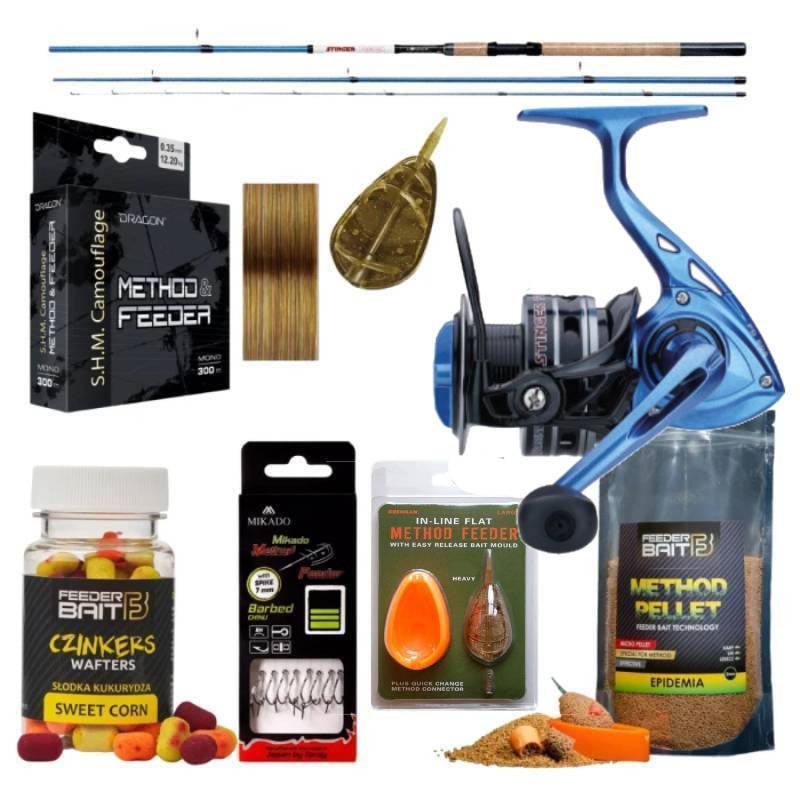 Zestaw method feeder ACTIVE- dla aktywnych wędkarzy