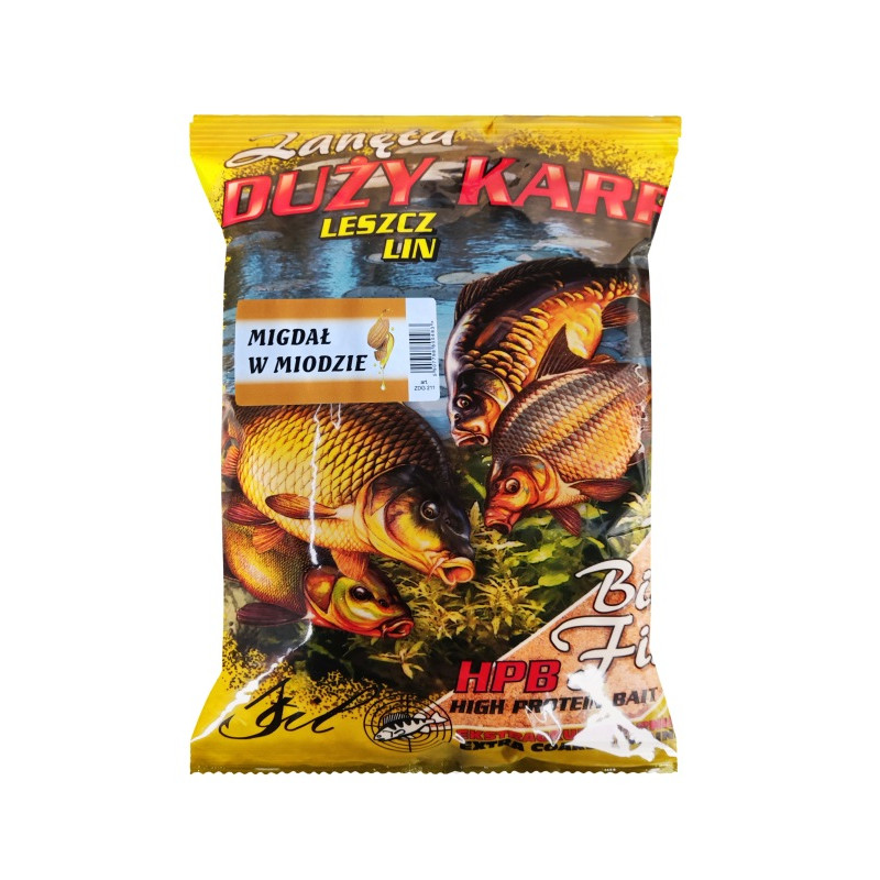 ZANĘTA STIL HPB EKSTRAGRUBA BIG FISH 1.8 KG MIGDAŁ w miodzie