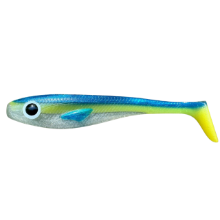 Great Fish Rocky slim soft bait cosmic blue 14cm
