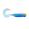 Great Fish GF1 Fish Scent Twister, Blue Pearl, 10pcs 49mm