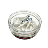 Great Fish GF1 Twister Soft Bait, Fish Scent, White Pearl, 10pcs