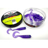 Great Fish GF1 Twister Soft Bait, Fish Scent, Light Purple, 10pcs, 49mm
