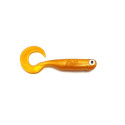 Great Fish GF1 twister soft bait, fish scent, gold, 10pcs x 0,9g., 49mm Great Fish GF1 twister soft bait, fish scent, gold, 10pcs x 0,9g., 49mm
